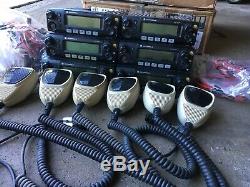 Lot of 6 Motorola XTL2500 800mhz P25 digital mobile radios M21URM9PW1AN XTL 800