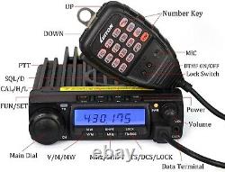 Luiton LT-590/ Anytone AT 588 UHF Mobile Radio 45watts 400-480Mhz GMRS 70cm HAM