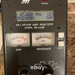 MFJ-259B SWR Standing Wave Ratio Radio Antenna Analyzer 1.8-170 Mhz Meter