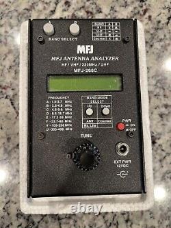 MFJ 266C Antenna Analyzer HF/VHF/220MHz/UHF Ex. Condition