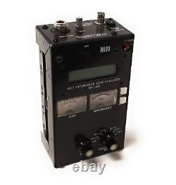 MFJ 269 HF/VHF/UHF SWR Analyzer with Frequency Counter N-Female (Missing Back)