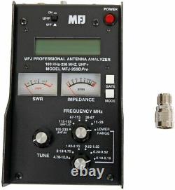 MFJ-269DPro HF/VHF/UHF SWR Antenna Analyzer. 530-230 MHz, 430-520