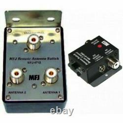 MFJ-4712 2 Position Remote Antenna Coax Switch 1500 Watts 0-150 MHz