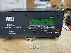 MFJ-826B Digital SWR Power Wattmeter 1.6-60 MHZ 1500 Watts Look