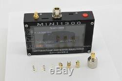MINI1300 0.1-1300mhz HF/VHF/UHF Antenna Analyzer Capacitive Touch Screen SWR