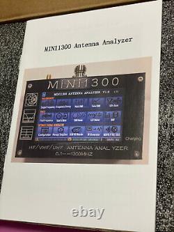 MINI1300 Antenna Analyzer, 0.1-1300MHz HF VHF UHF Tiny Spectrum Analyzer