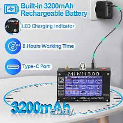 MINI1300 Antenna Analyzer, 0.1-1300MHz HF VHF UHF Tiny Spectrum Analyzer