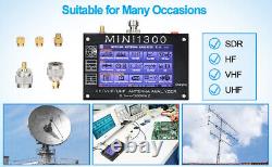 MINI1300 Antenna Analyzer, 0.1-1300MHz HF VHF UHF Tiny Spectrum Analyzer