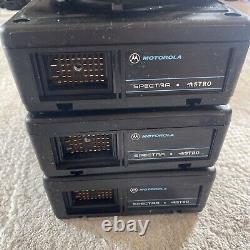 MOTOROLA HLN1439G Mobile Siren Spectra Astro With Cable KIT HKN4363C LOT OF THREE