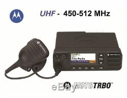 MOTOROLA MOTOTRBO XPR 5550e UHF 450-512 MHz, DIGITAL TWO-WAY MOBILE RADIO