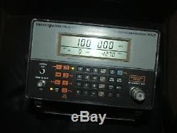 Marconi 2022 Signal Generator 10khz 1000mhz RF VHF UHF Radio Wireless
