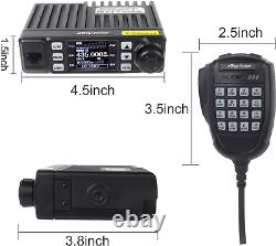 Mini Size Dual Band Transceiver Mobile Radio VHF/UHF Two Way Radio AT-779UV for