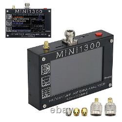 Mini1300 4.3 LCD 0.1-1300MHz HF/VHF/UHF ANT SWR Antenna Analyzer Meter Tester