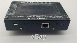 Mini1300 4.3inch Touch screen 0.1-1300MHz HF VHF UHF ANT SWR Antenna Analyzer