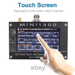 Mini1300 Antenna Analyzer 4 3 Inch LCD Meter Tester HF VHF UHF 0 1 1300MHz