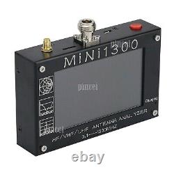 Mini1300 HF/VHF/UHF Antenna Analyzer 0.1-1300MHz with4.3 TFT LCD Touch Screen USA