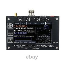 Mini1300 HF/VHF/UHF Antenna Analyzer 0.1-1300MHz with4.3 TFT LCD Touch Screen USA