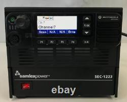 Motorola/AAM28TRN9RA1AN/BASE XPR 5550e/UHF 450-512MHZ With PWR supply Samlex