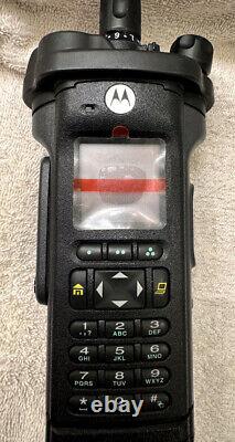 Motorola APX8000XE 4 BAND UHF1 UHF2 VHF 7/800 WITH BRAND NEW DISPLAY MIC