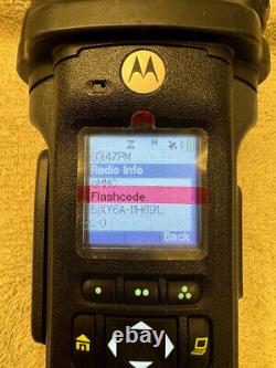 Motorola APX8000XE 4 BAND UHF1 UHF2 VHF 7/800 WITH BRAND NEW DISPLAY MIC