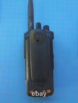 Motorola XPR7350E VHF-Enabled Portable Two Way Radio, Spare Battery, Charger