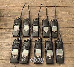 Motorola XTS 5000 Model II H18UCF9PW6AN 700 / 800Mhz Radio (lot Of 10)