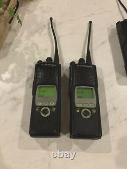 Motorola XTS 5000 Model II H18UCF9PW6AN 700 / 800Mhz Two Way Radio (Lot Of 2)
