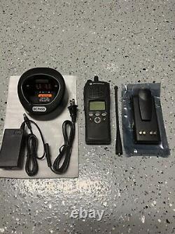 Motorola XTS2500 700-800 MHz P25 Digital Radio H46UCF9PW6BN with Accessories READ