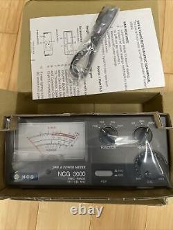 NCG-3000 VHF-UHF SWR/POWER METER 118-530MHz Ham 2m 70cm New In Box