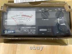 NCG-3000 VHF-UHF SWR/POWER METER 118-530MHz Ham 2m 70cm New In Box