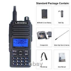 NEW LEIXEN UV-25D 20W Dual Band 136-174&400-480MHz Radio Portable Walkie Talkie