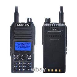 NEW LEIXEN UV-25D 20W Dual Band 136-174&400-480MHz Radio Portable Walkie Talkie
