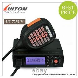 NEW Luiton LT-725UV Dual Band Ham GMRS MURS FM Mobile VHF/UHF Transceiver 25W