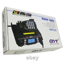 NEW QYT KT-980Plus 136-174MHz&400-480MHz 75W Dual Band FM Base Car Mobile Radio