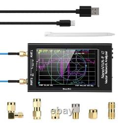 NanoVNA-F V2 Vector Network Analyzer 50kHz-3000MHz VHF UHF VNA Antenna Analyzer