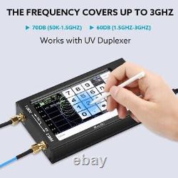 NanoVNA-F V2 Vector Network Analyzer 50kHz-3000MHz VHF UHF VNA Antenna Analyzer