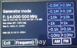 New Mini1300 0.1-1300MHz HF VHF UHF Antenna SWR Meter Vector Network Analyzer