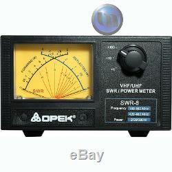 OPEK UHF/VHF SWR POWER METER VHF 140-160Mhz UHF 420-460Mhz