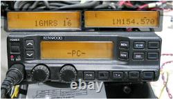 Pair of Kenwood TK-790H TK-890H VHF UHF 100W Transceiver with Accessories