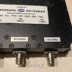 Panorama Antennas Duplexer Triplexer UHF VHF 700/800 MHZ Motorola Repeater