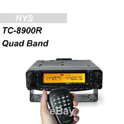 QUADBAND 29/50/144/430MHZ VHF/UHF FM Transceiver Mobile Vehicle Car Radio DHL