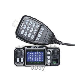 QYT KT-7900D 25W Quad Band Mobile Radio Walkie Talkie 144/220/350/440MHZ 4 Bands