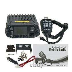 QYT KT-8900D Dual Band VHF UHF Radio Mobile Transceiver 136-174/400-480MHz 25W