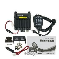 QYT KT-8900D Dual Band VHF UHF Radio Mobile Transceiver 136-174/400-480MHz 25W