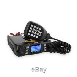 QYT KT-980 Plus VHF 136-174mhz UHF 400-480mhz 75W Dual Band Mobile Car Radio