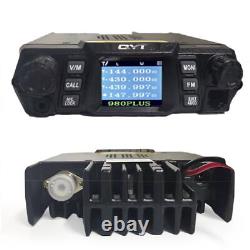 QYT KT-980Plus Dual Band Mobile Radio 75W 136-174MHz & 400-480MHz FM Transceiver