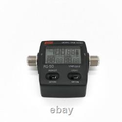 RS-50 Digital SWR/Watt Meter VHF/UHF 125-525MHz 120W for Two-Way Radio