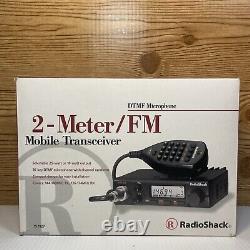 Radio Shack HTX-252 VHF FM Transceiver 19-1127 2-Meter Ham Radio Mic NEW