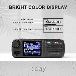 Radioddity DB25-D Dual Band DMR Digital Mobile Radio 20W 300,000 Contacts