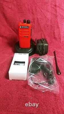 Red or blue Motorola CP200D UHF Full Analog and Digital Two-Way Radio 403-470mhz